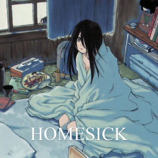 Логотип @hooomesick - HomeSick