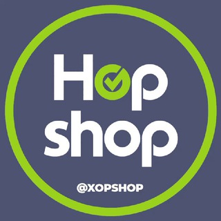 Логотип @hopshopchat - HOPSHOP Rasmiy guruh