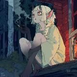 Логотип @hornupic - hornu anime pic ♡