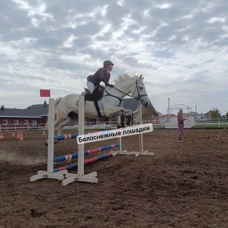 Логотип @horsebloq_la - ♡белоснежные лошадки♡