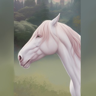 Логотип @horselovy - Лошади/Horse