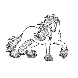 Логотип @horses_moscow - Конный Двор Рождествено