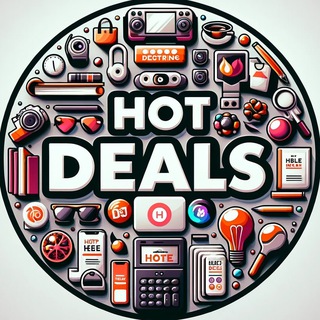 Логотип @hotdeals_us - Hot deals 🇺🇸