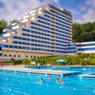 Логотип @hotelnedorogsochi - Санатории, пансионаты и отели недорого