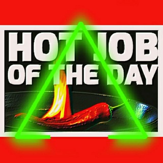 Логотип @hotjobintheday - Hot job of the day