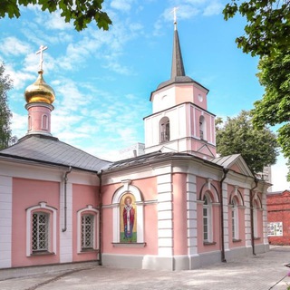 Логотип @hram_pokrova_streshnevo - Храм Покрова Пресвятой Богородицы в Покровском-Стрешневе