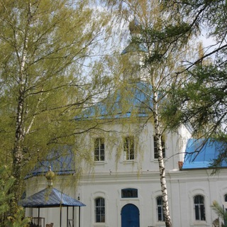 Логотип @hram_pokrova_v_nikonovskom - Храм Покрова в Никоновском.