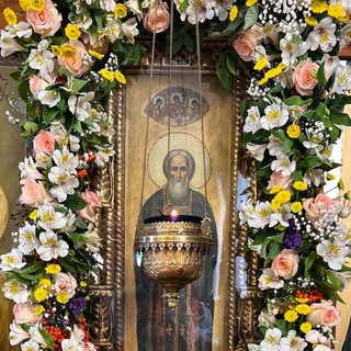 Логотип @hramprepodobnogosergiya - Храм Преподобного Сергия Радонежского