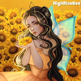 Логотип @hrbeeru - HighRiseBee