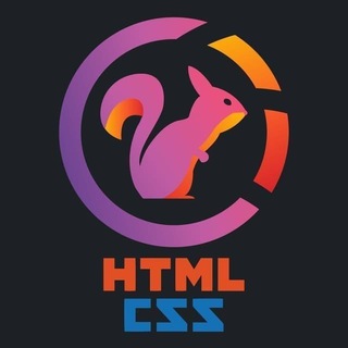 Логотип @html_css_ita - Chiuso (HTML/CSS)