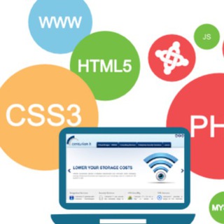 Логотип @htmlcssjavas - Web разработка