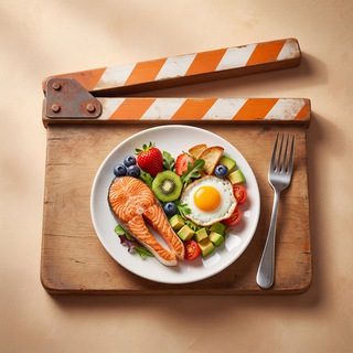 Логотип @hudeitut - Сериал "Антидиета" 🙈