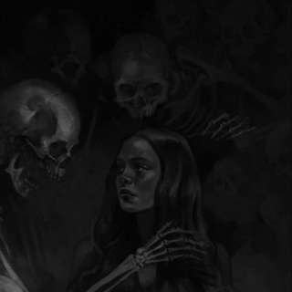 Логотип @hugesmn - думки сумної дівчини