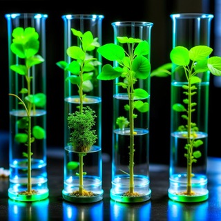 Логотип @human_biotehnology - Биотех 🌿🧬