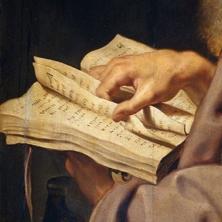 Логотип @human_books - человек читающий