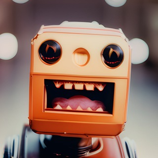 Логотип @humor_neuro - Нейросеть шутит