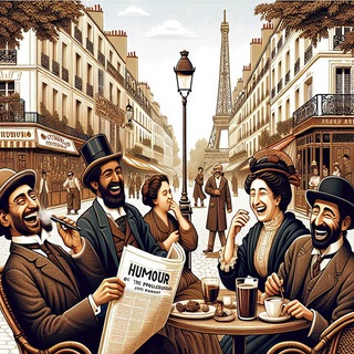 Логотип @humour_parisien - Юмор парижских бульваров