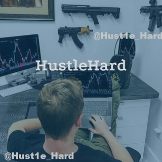 Логотип @hust1e_hard - HustleHard