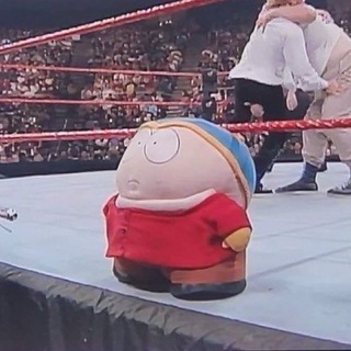 Логотип @i_love_me_and_myself - картман жирный жид