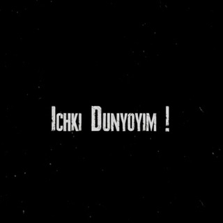 Логотип @ichki_dunyoyiim - Ichki Dunyoyim!