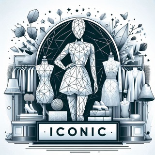 Логотип @iconicandmore - ICONIC | МОДА | СТИЛЬ