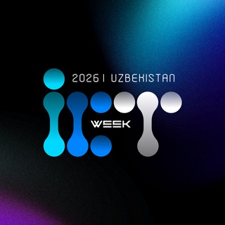 Логотип @ictweekuzbekistan - ICT WEEK UZBEKISTAN 2026