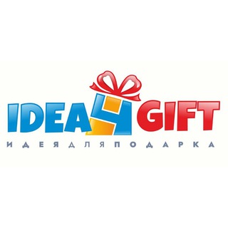 Логотип @idea4gift - idea4gift.ru | ИДЕИ ПОДАРКОВ