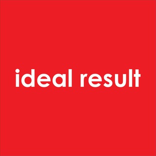 Логотип @idealresult - IDEAL RESULT