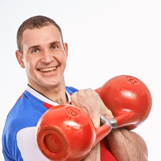 Логотип @idkettlebellworld - Онлайн-академия тренировок с гирями Ивана Денисова🏆