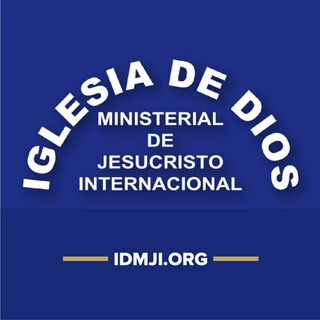 Логотип @idmji_org - Iglesia de Dios Ministerial de Jesucristo Internacional