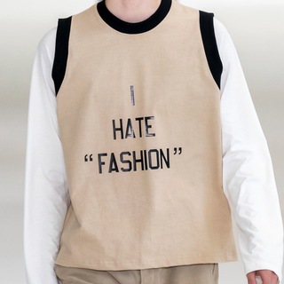 Логотип @ihatefashion - i hate fashion 💙💛