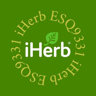 Логотип @iherb_esq9331 - 🌿 IHERB Blog: ESQ9331 | скидки | Айхерб разбор