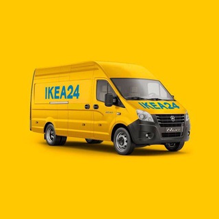 Логотип @ikea24_channel - IKEA24 | Мебель IKEA из Европы