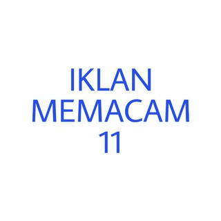 Логотип @iklanm11 - Iklan Memacam 11