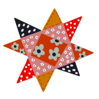 Логотип @ilovepatchworkru - Лоскутное шитье: легко и красиво!