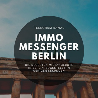 Логотип @immomessengerberlin - Berlin Immobilien | Wohnung | suchen | mieten | rental | Apartment | Appartement | Жильё | Квартира | аренда | в Берлине