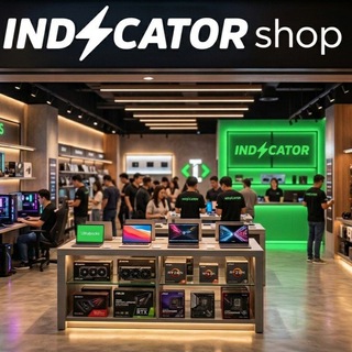 Логотип @indicat0r - INDICATOR ⚡️