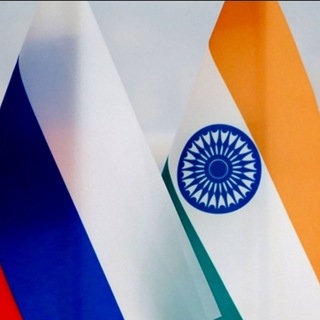 Логотип @indiruss - India 🤝 Russia