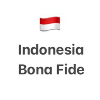 Логотип @indonesiabonafide - Indonesia Bona Fide