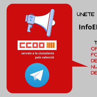 Логотип @infoempleofscccoopv - InfoEMPLEO FSC CCOO PV