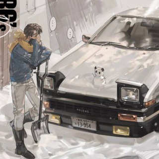 Логотип @initiald_chat - Initial D чат