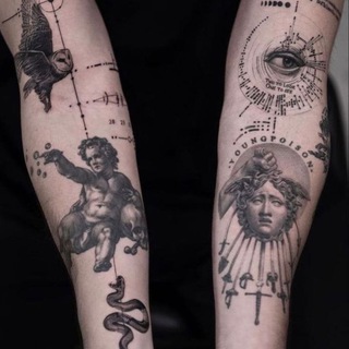 Логотип @inkosanostra - Татуировочные Дела