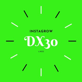 Логотип @instagrow30 - InstaGrow | Dx30 Likes