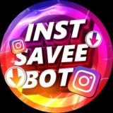 Логотип @instsaveebot - Скачать видео Лайк Instagram Сторис