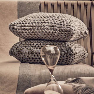 Логотип @interior_crochet - Интерьерное вязание