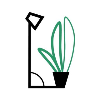 Логотип @interiorplants - Растения в интерьере | Растения, кашпо, уход, озеленение