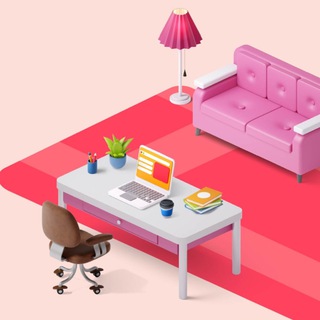 Логотип @interiortop - Умный интерьер 🧠