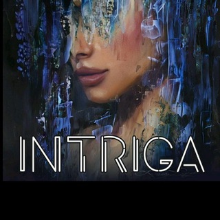 Логотип @intriga_opt - INTRIGA голубая 1434