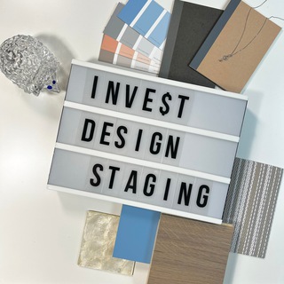 Логотип @investdesignstaging - INVEST | DESIGN | STAGING