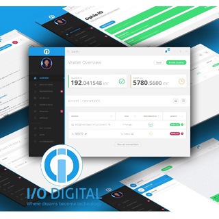 Логотип @iodigitalsupport - I/O Coin Wallet support Only